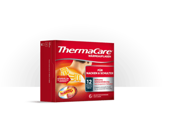 Produktbild der sechser ThermaCare® Wärmeauflagen für Nacken und Schulter